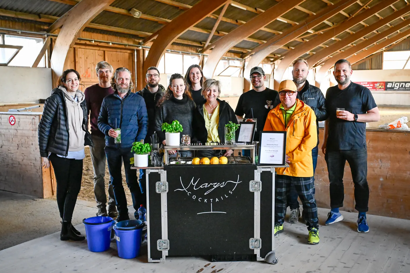 Big Bash Kurs, grosse Gruppe am Event